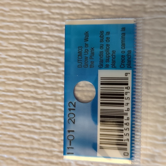 🩵2/$10🩵Disney Walk The Plank Clear Scrapbook Stickers - EK Success - Picture 3 of 5